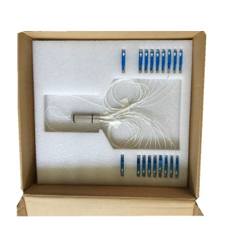 Steel Tube Sc/Upc Connector 1*8 PLC Splitter